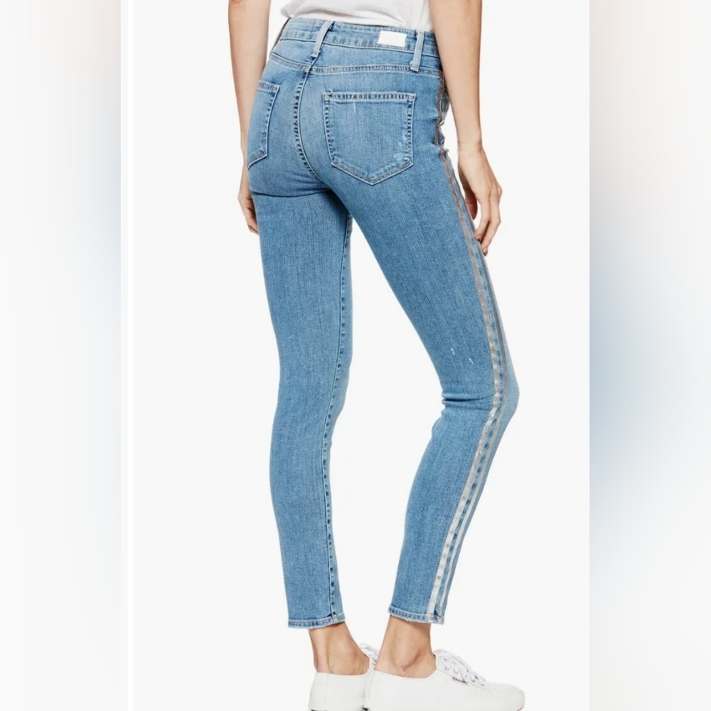 ❤ PAIGE TRANSCEND VINTAGE HIGH RISE HOXTON ANKLE SKINNY JEANS, 2 (26) - Picture 5 of 10
